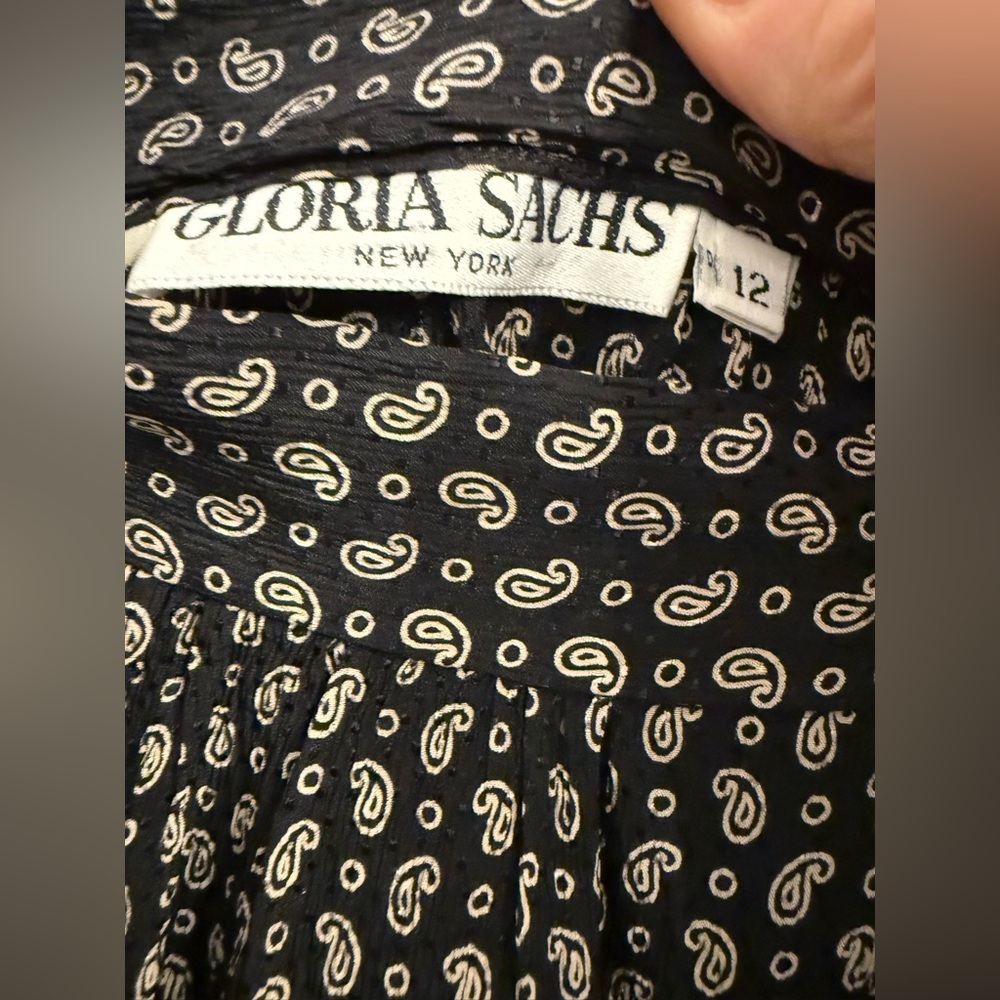 Vintage Gloria Sacks Pleated Skirt - Picture 6 of 10